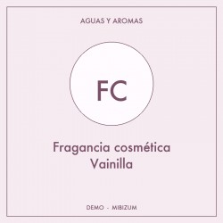 Fragancia cosmética Vainilla