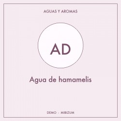 Agua de hamamelis